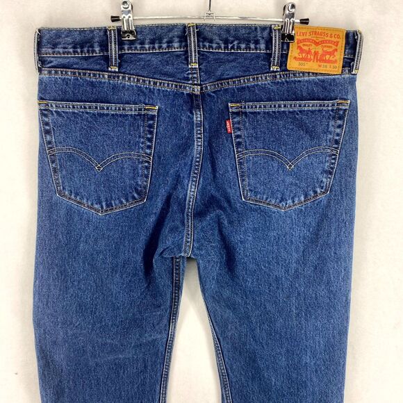 Levi Strauss & Co. 505 Denim‎ Blue Jeans Mens Size 38 x 30 - Picture 7 of 13